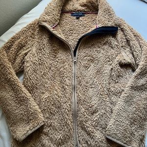 Tommy Hilfiger Brown Sherpa Fleece Jacket